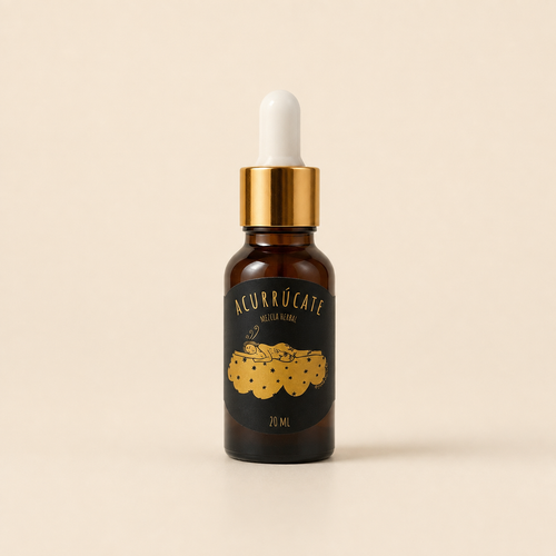 Acurrúcate, tintura herbal para el descanso en frasco gotero de 20 ml