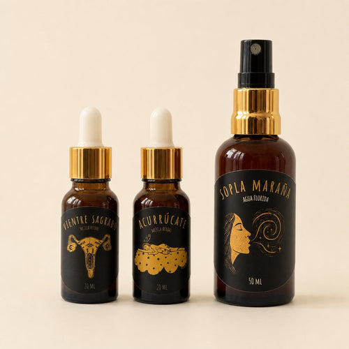 Kit Ciclo Suave con Vientre Sagrado, Acurrúcate y Sopla Maraña